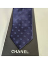 Classic Tie CC Logo Silk Navy Gift AAA134 - CHANEL - BALAAN 8