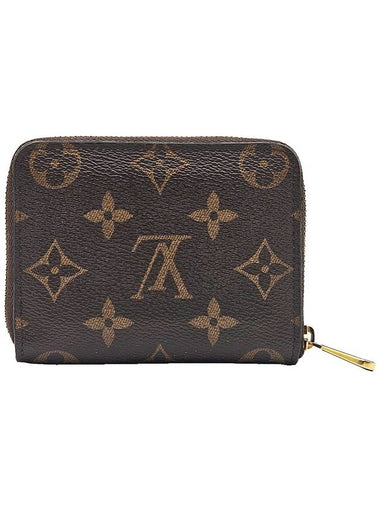 Louis Vuitton M60067 Monogram Canvas Zippy Coin Perth Half Wallet - LOUIS VUITTON - BALAAN 1