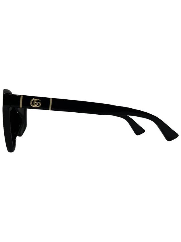 Eyewear Asian Fit Square Sunglasses Black Grey - GUCCI - BALAAN 7