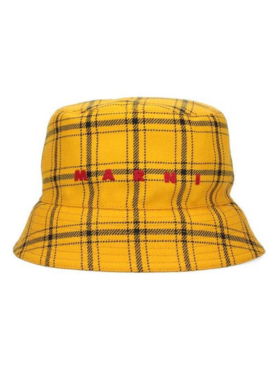 Plaid Bucket Hat CLZC0110S0UTWA04 - MARNI - BALAAN 2