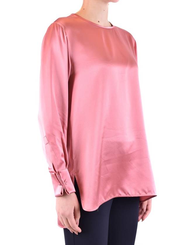 round neck long sleeve tshirt pink - MAX MARA - BALAAN 3