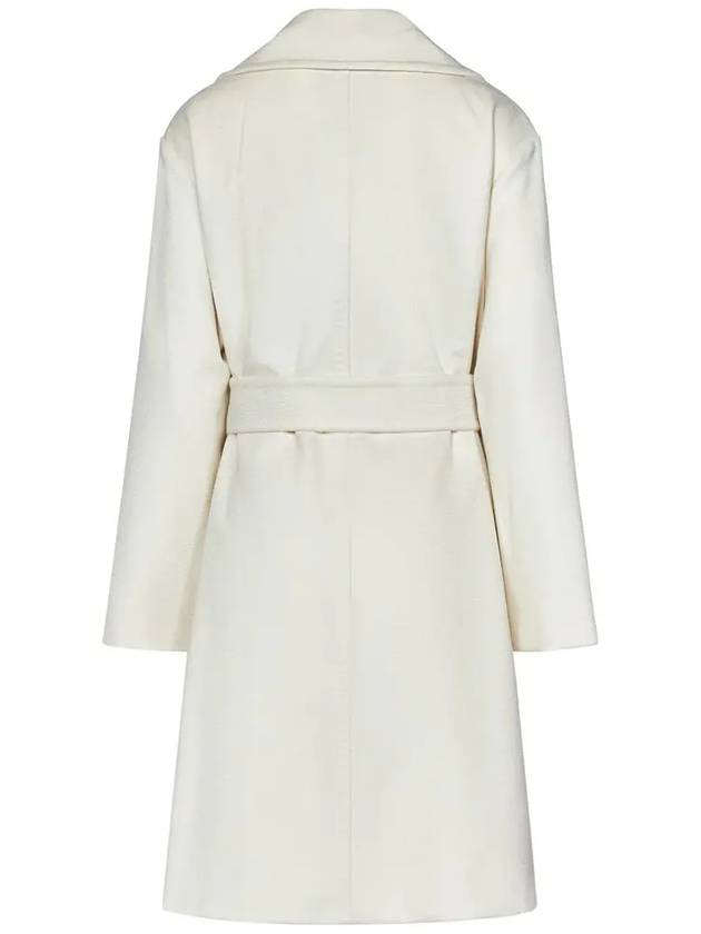 TIGRE Belted Wool Coat Cream 2426016091 048 - MAX MARA - BALAAN 3