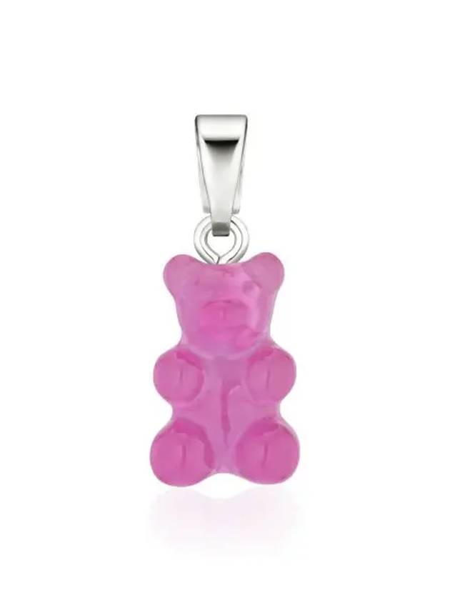 NOSTALGIA BEAR LOLLIPOP CLASSIC CONNECTOR SILVER WOMEN S CHARM - CRYSTAL HAZE - BALAAN 2