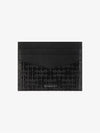 Logo 4G Card Wallet Black - GIVENCHY - BALAAN 3