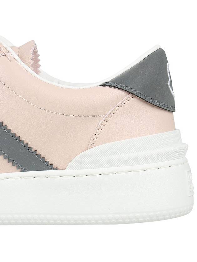 Monaco Logo Low Top Sneakers Pink - MONCLER - BALAAN 7