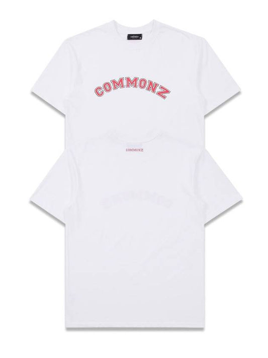 Arch Logo T-Shirt White - COMMONZ - BALAAN 2