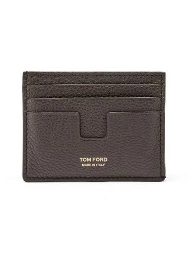 Y0233 LCL158G 1B051 Grain Leather Classic Card Holder 702895 - TOM FORD - BALAAN 1