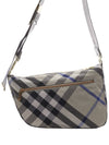 Shield Check Medium Cross Bag Beige - BURBERRY - BALAAN 5