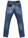 Vintage slim fit blue washed spandex denim - IKALOOOK - BALAAN 2