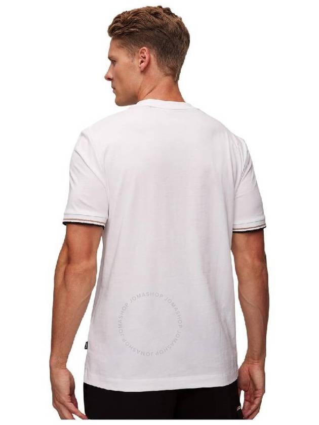 Short Sleeve TShirt White - HUGO BOSS - BALAAN 3