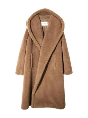 Apoggio camel wool coat women - MAX MARA - BALAAN 1