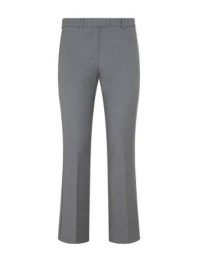 Umanita Cotton Crop Pants Grey - MAX MARA - BALAAN 2