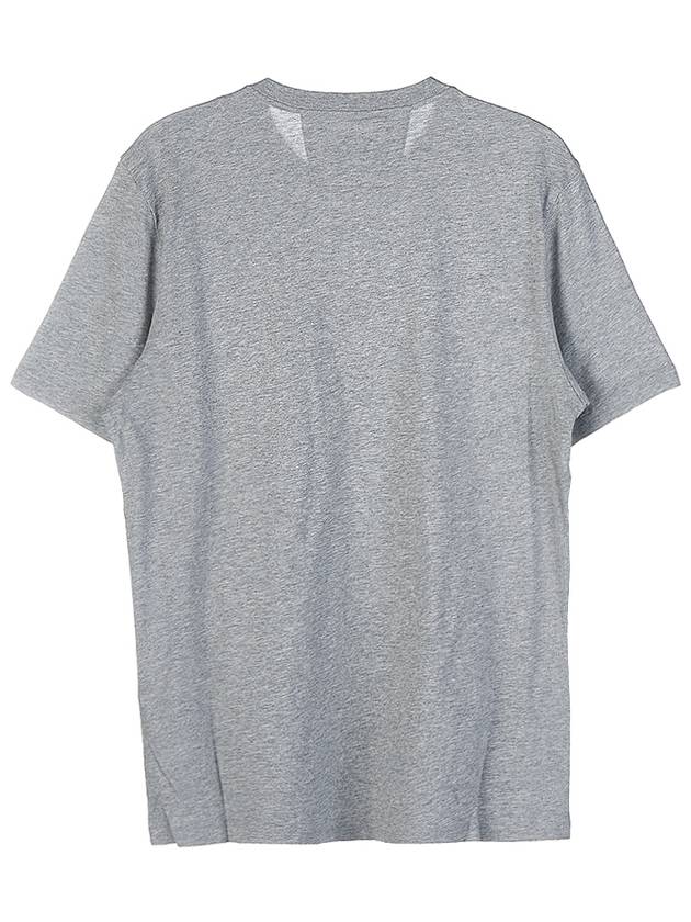 Graphic Logo Print Short Sleeve T-Shirt Grey - CP COMPANY - BALAAN 3