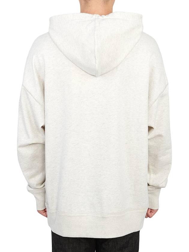 Malek Logo Hoodie Ecru - ISABEL MARANT - BALAAN 5