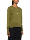 Bea Logo Cardigan Green - VIVIENNE WESTWOOD - BALAAN 4