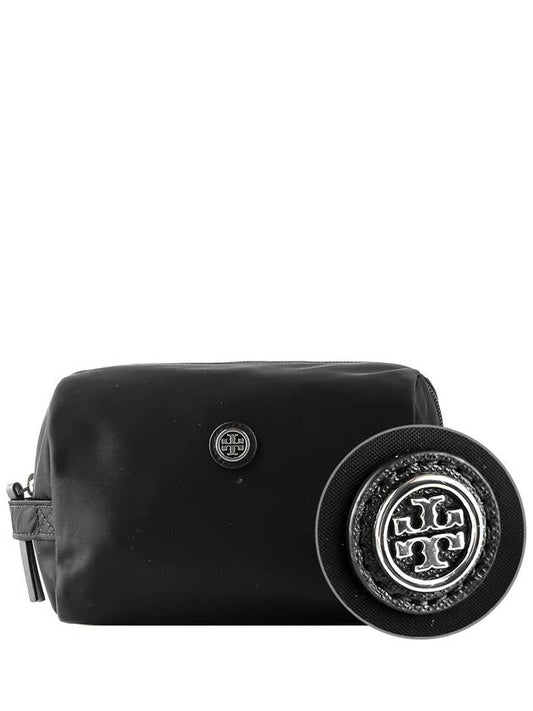 Virginia Large Pouch Bag Black - TORY BURCH - BALAAN 2