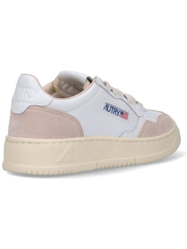 Medalist Goatskin Low Top Sneakers White - AUTRY - BALAAN 5