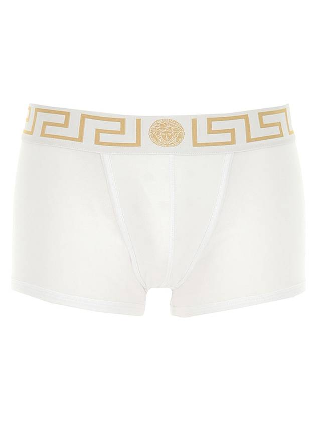 Men's Greca Border Draws 2 Pack Briefs Black White - VERSACE - BALAAN 3