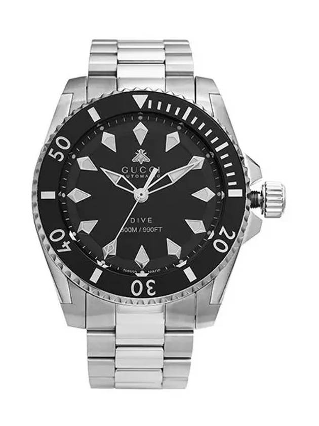 Dive Automatic 40MM Watch YA136353 Black - GUCCI - BALAAN 3