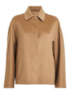 Midas Cashmere Shirt Jacket Brown - MAX MARA - BALAAN 2