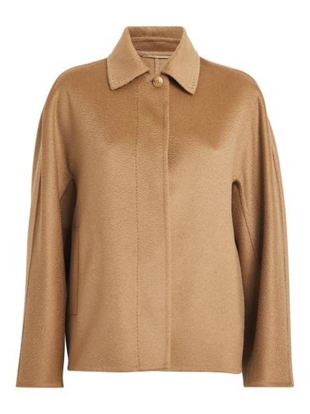 Midas Cashmere Shirt Jacket Brown - MAX MARA - BALAAN 2