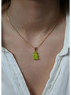 Nostalgia Bear Pendant NOSTALGIABEAR CLA LIME - CRYSTAL HAZE - BALAAN 4