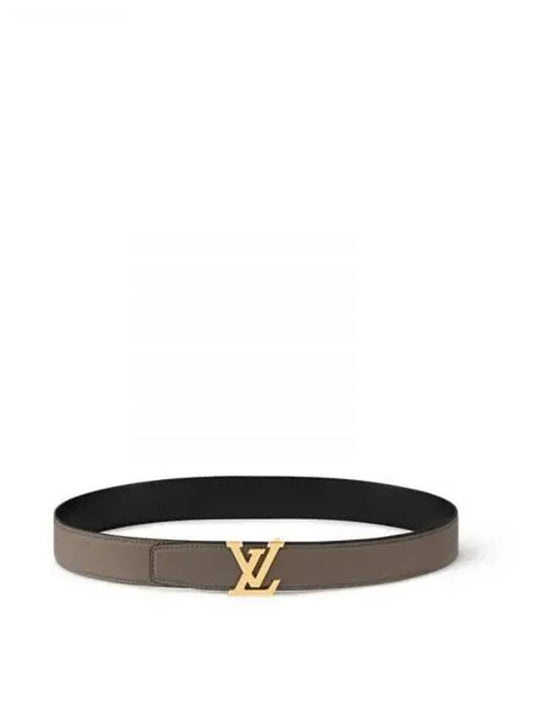 Belt LV Heritage 35mm Reversible Taupe M8717S - LOUIS VUITTON - BALAAN 1