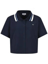 Collar knit color combination short sleeve shirt MW4MB311 - P_LABEL - BALAAN 9