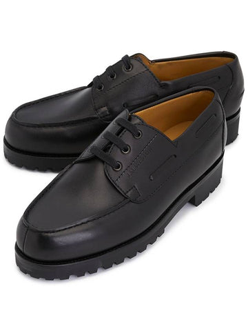 JM Westong Men's Derby Shoes 1141FLZ6901D D BLACK Foot D - J.M. WESTON - BALAAN 1