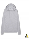 Logo Print Cotton Hoodie Grey - MSGM - BALAAN 2