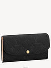 Emilie Wallet Monogram Empreinte Black - LOUIS VUITTON - BALAAN 2