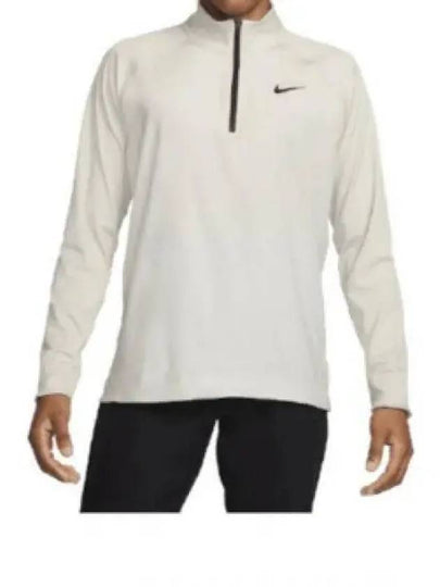 Golf Tour Dri-Fit ADV Half Zip Long Sleeve T-Shirt White - NIKE - BALAAN 2