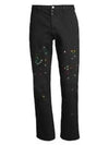 Beaded Denim Jeans Black - MAISON MARGIELA - BALAAN 2