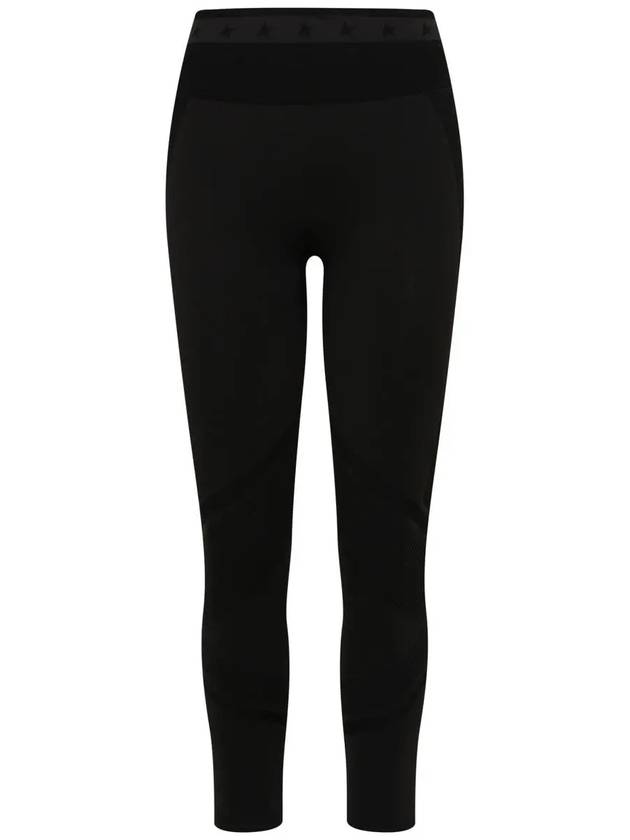 Women's Genesis Star Band LeGGings Black - GOLDEN GOOSE - BALAAN 2