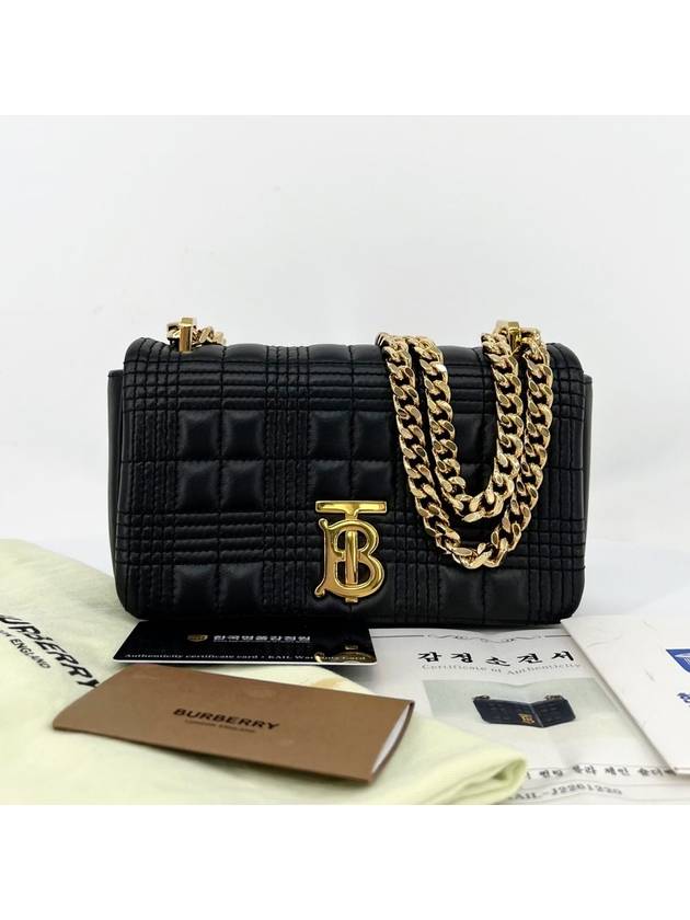 Lola Chain Cross Bag Shoulder Black - BURBERRY - BALAAN 1