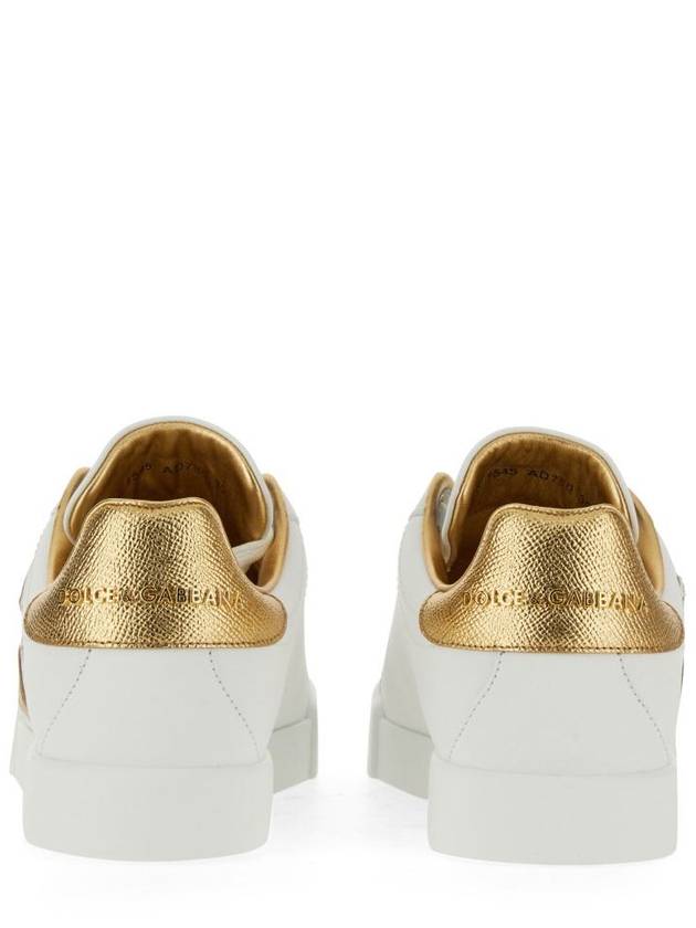 Women's Portofino Low Top Sneakers - DOLCE&GABBANA - BALAAN 4