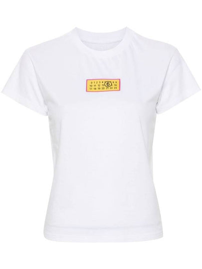 Logo Short Sleeve T-Shirt White - MAISON MARGIELA - BALAAN 2