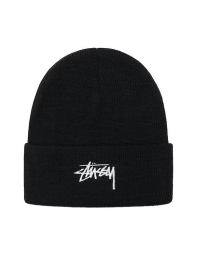 x Our Legacy Yin Yang Beanie Black 332107 x Our Legacy Yin Yang Beanie Black - STUSSY - BALAAN 2