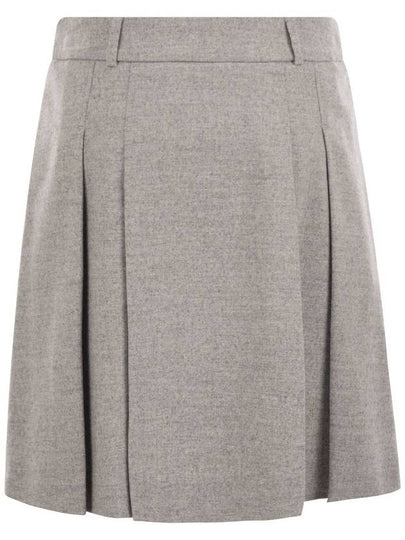 Short skirt in wool and viscose - PESERICO - BALAAN 2