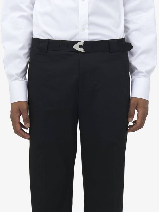 Alexander McQueen Trousers Black - ALEXANDER MCQUEEN - BALAAN 5