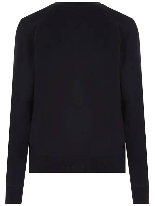 Women's Dressed Fox Patch Adjusted Sweatshirt Black - MAISON KITSUNE - BALAAN 4