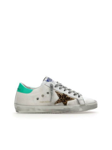 Superstar Classic Neon Tab Low Top Sneakers White - GOLDEN GOOSE - BALAAN 1