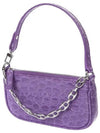 Rachel mini shoulder bag purple - BY FAR - BALAAN 2