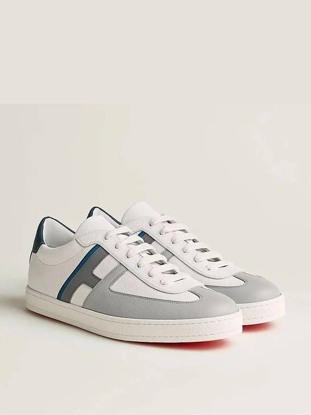 Boomerang Low Top Sneakers White - HERMES - BALAAN 2