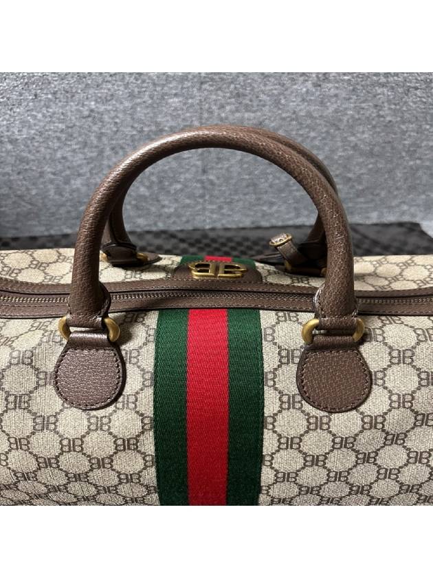 x Gucci Hacker Project Graffiti Boston bag - BALENCIAGA - BALAAN 9