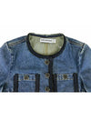 Women's Denim Crop Jacket RS23808J - SELF PORTRAIT - BALAAN 5