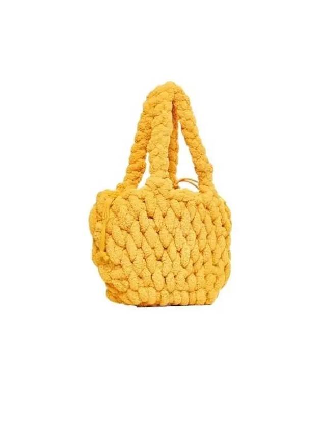 Blanket Shopper Tote Bag Mustard - JW ANDERSON - BALAAN 4