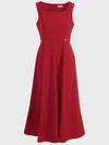 Leilani square neck sleeveless long dress - MICANE - BALAAN 5