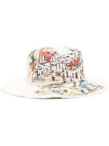 Jacquemus Le Bob Artichaut Bucket Hat - JACQUEMUS - BALAAN 1