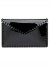 Rockstud Pouch Bag UW2P0P56 PND 0NO Women's Clutch Hand Bag Fashion Accessories - VALENTINO - BALAAN 3